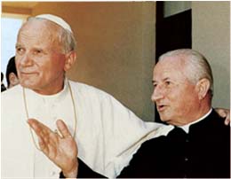 Giovanni Paolo II e Viganò